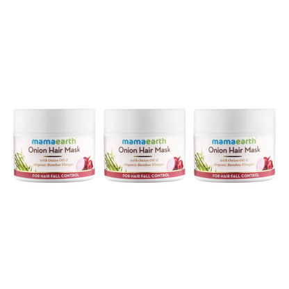 Mamaearth Onion Hair Mask For Hairfall Control - 200 ml - Pack of 1