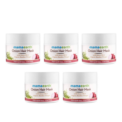 Mamaearth Onion Hair Mask For Hairfall Control - 200 ml - Pack of 1