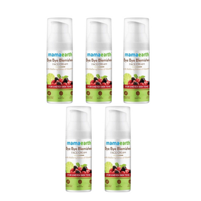 Mamaearth Bye Bye Blemishes Face Cream For Uneven Skin Tone - 30 ml - Pack of 1