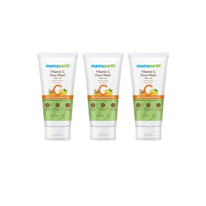 Mamaearth Vitamin C Face Wash For Skin Illumination - 50 ml - Pack of 1