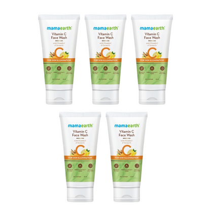 Mamaearth Vitamin C Face Wash For Skin Illumination - 50 ml - Pack of 1