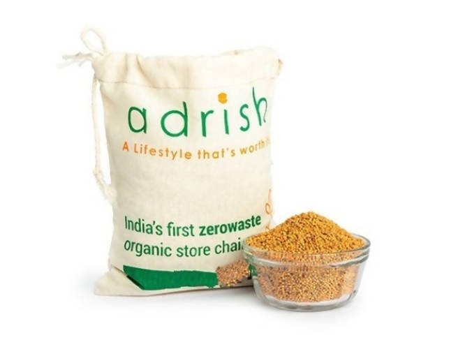 Adrish Organic Yellow Mustard Seeds - 250 gm
