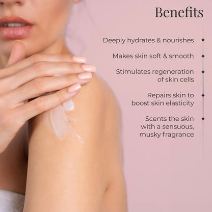 Forest Essentials Radiance Renewal Body Cream Lime Saffron & Oudh - 100 gm