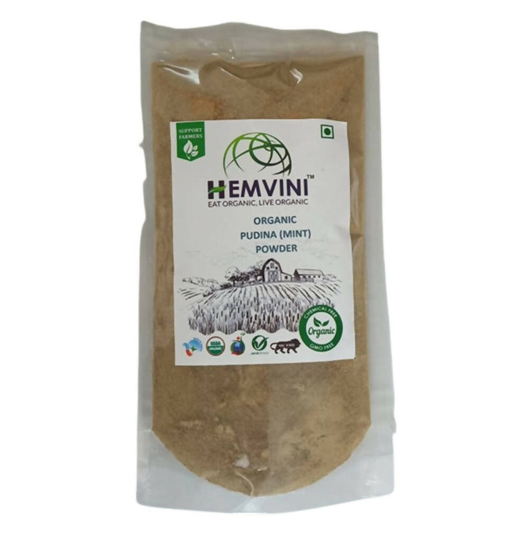 Hemvini Organic Pudina Powder - 100 gm