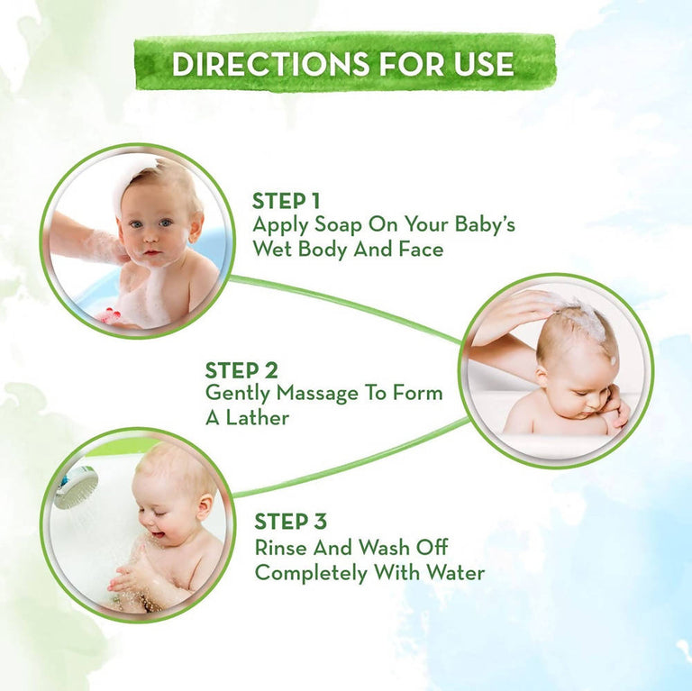 Mamaearth Milky Soft Bathing Bar for Babies - Pack of 2 - 75 gm