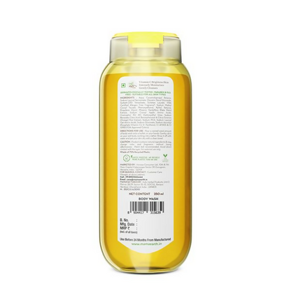 Mamaearth Vitamin C Moisturizing Body Wash with Vitamin C & Refreshing Lemon For Skin Illumination - 250 ml