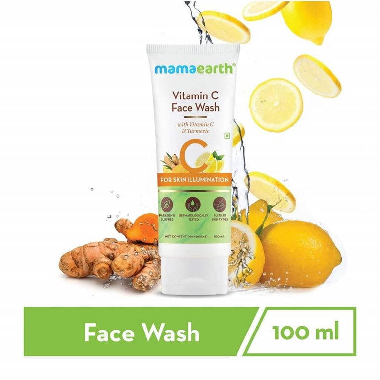 Mamaearth Vitamin C Face Wash For Skin Illumination - 50 ml - Pack of 1