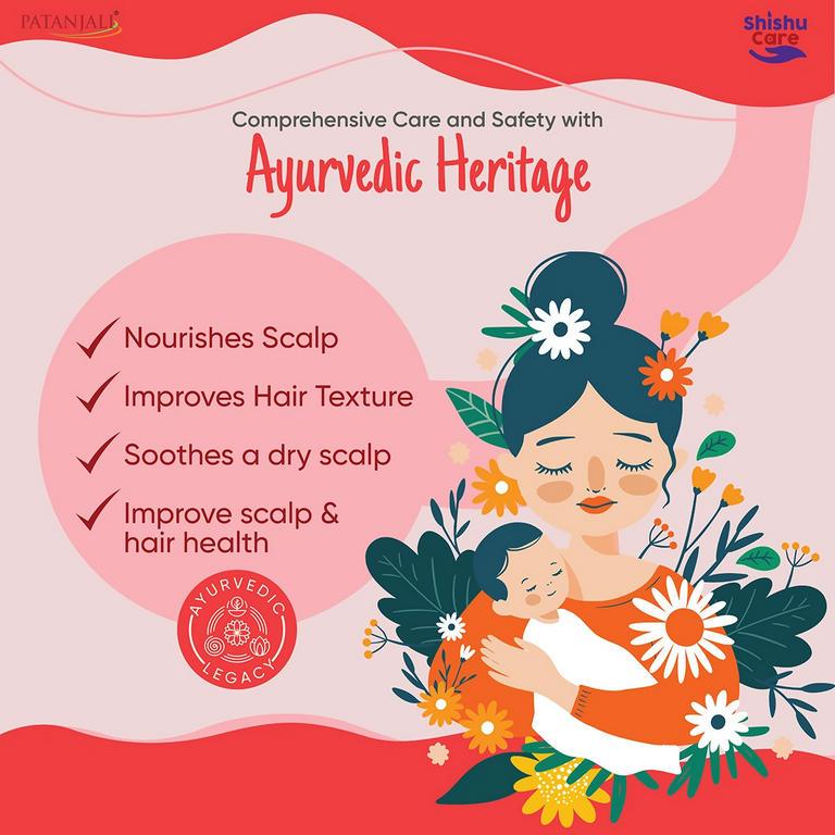Patanjali Shishu Care Hair Oil - 200 ml