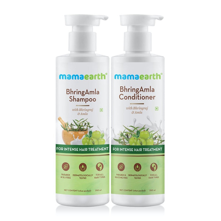 Mamaearth Bhringamla Shampoo & Conditioner Combo - Combo