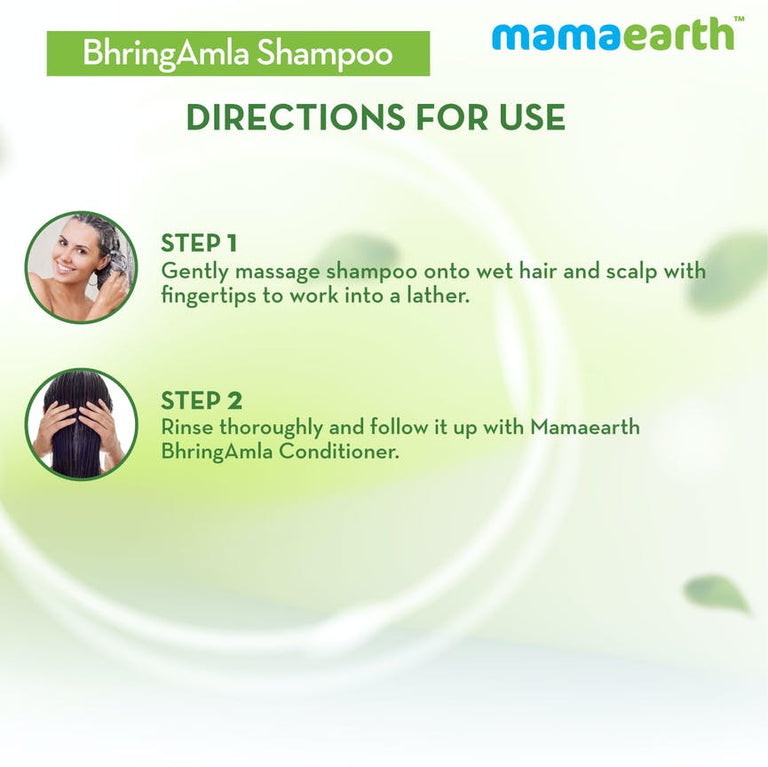 Mamaearth Bhringamla Shampoo & Conditioner Combo - Combo
