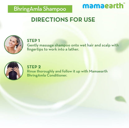 Mamaearth Bhringamla Shampoo & Conditioner Combo - Combo