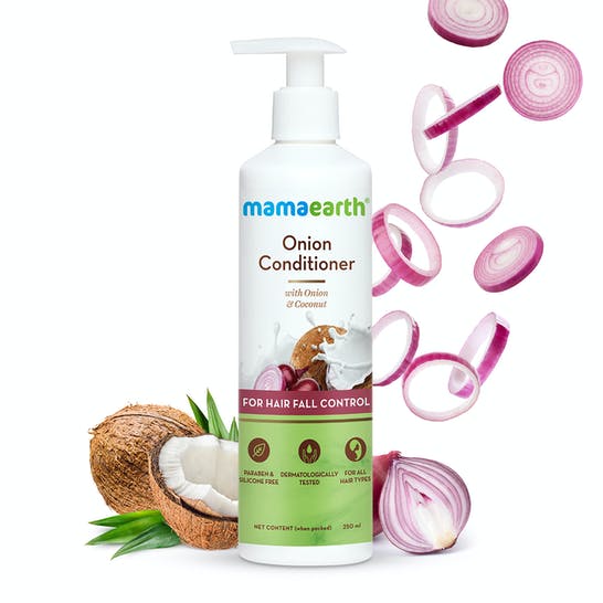 Mamaearth Onion Conditioner For Hair Fall Control - 100 ml