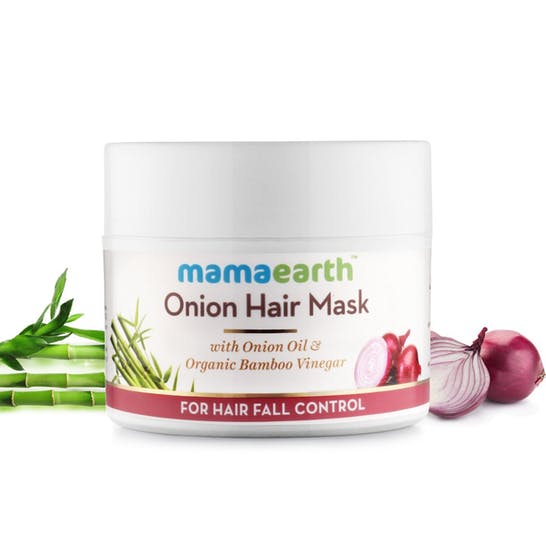 Mamaearth Onion Hair Mask For Hairfall Control - 200 ml - Pack of 1