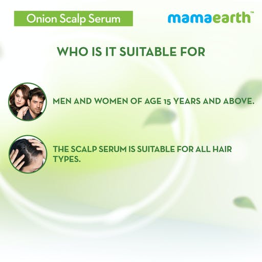 Mamaearth Onion Scalp Serum For Healthy Hair Growth - 50 ml - Pack of 1