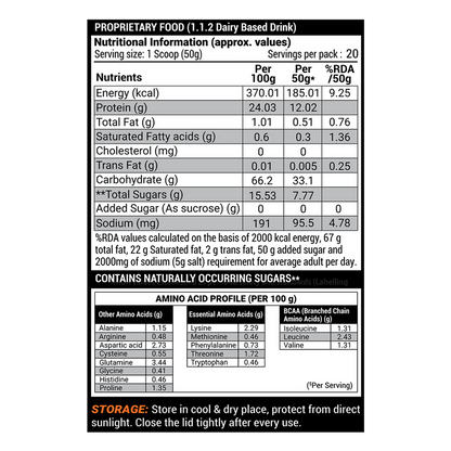 Patanjali Nutrela Sports Mass Gainer (Frvan-ice) - 1 kg