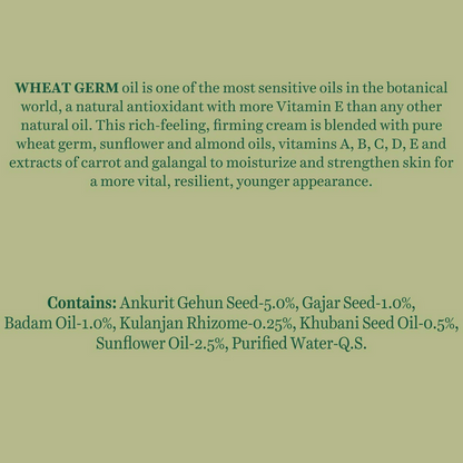 Biotique Firming Face & Body Cream - Bio Wheat Germ - 50 gm