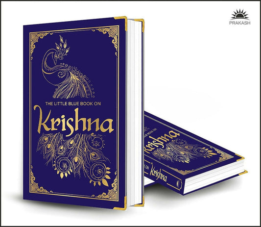 The Little Blue Book on Krishna by Shubha Vilas - Hardcover