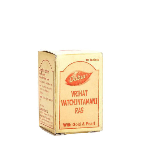 Dabur Vrihat Vatchintamani Ras With Gold And Pearl - 10 Tabs
