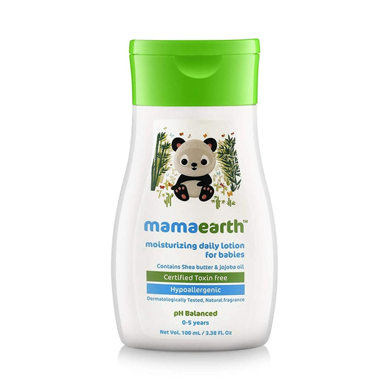 Mamaearth Moisturizing Daily Baby Lotion For Deeply Nourishes & Relieves Dryness - 100 ml
