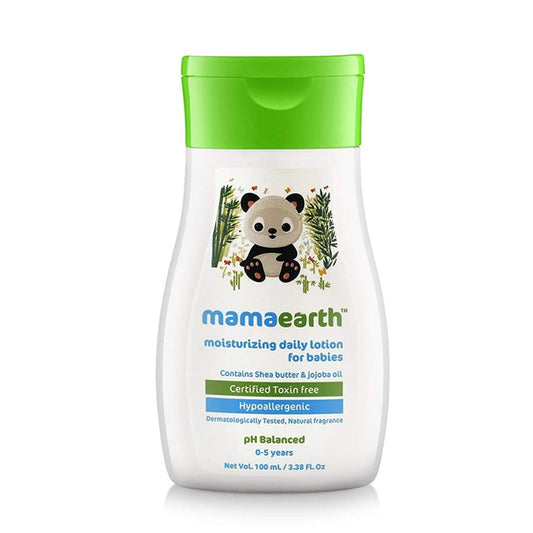 Mamaearth Moisturizing Daily Baby Lotion For Deeply Nourishes & Relieves Dryness - 100 ml