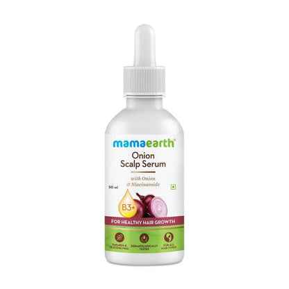 Mamaearth Onion Scalp Serum For Healthy Hair Growth - 50 ml - Pack of 1
