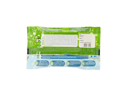 Mamaearth India's 1st Organic Bamboo Based Wipes - Pack of 1 - 72 Wipes