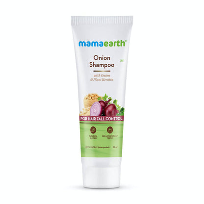 Mamaearth Onion Shampoo For Hair Fall Care - 180 ml - Pack of 1