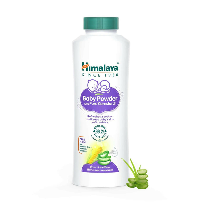 Himalaya Baby Powder with Pure Cornstarch - 100 gm