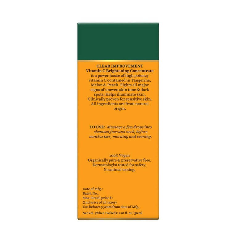 Biotique Advanced Organics Clear Improvement Vitamin C Brightening Concentrate - 30 ml