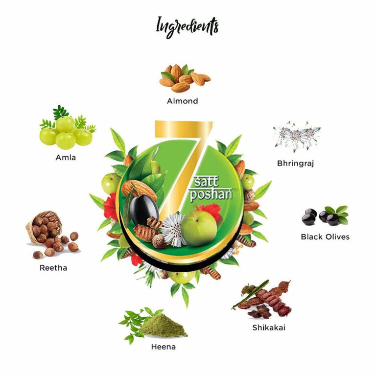 Dabur Vatika Long & Black Shampoo - 180 ml