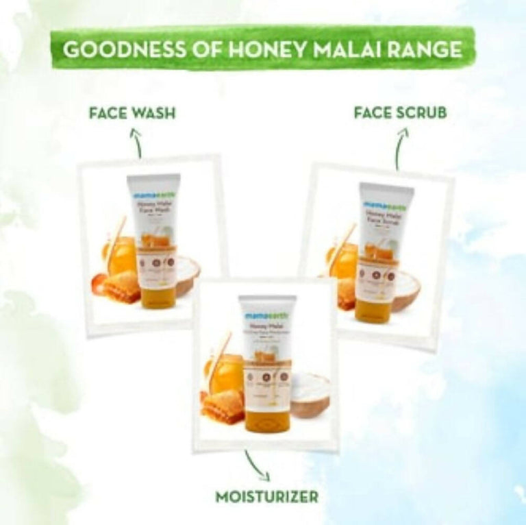 Mamaearth Honey Malai Oil-Free Face Moisturizer - 80 gm