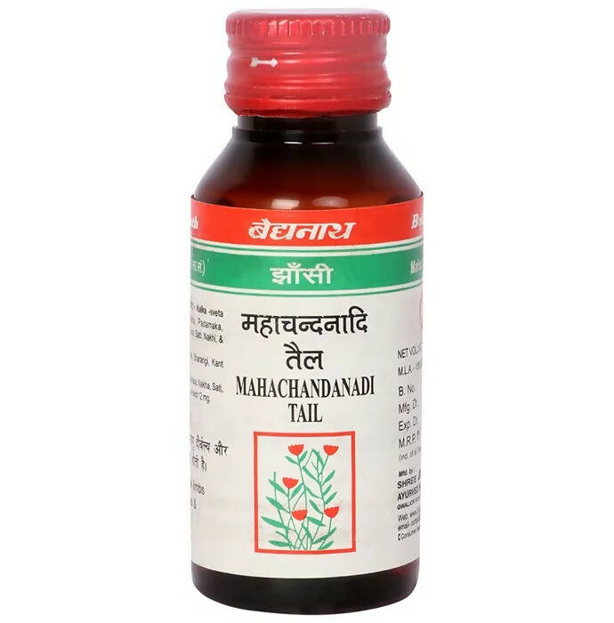 Baidyanath Jhansi Mahachandanadi Tel (KesarYukt) - 50 ml