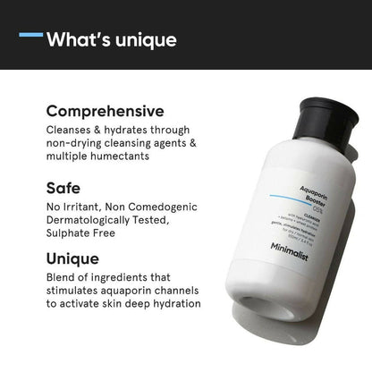 Minimalist Aquaporin Booster 05% Cleanser - 100 ml