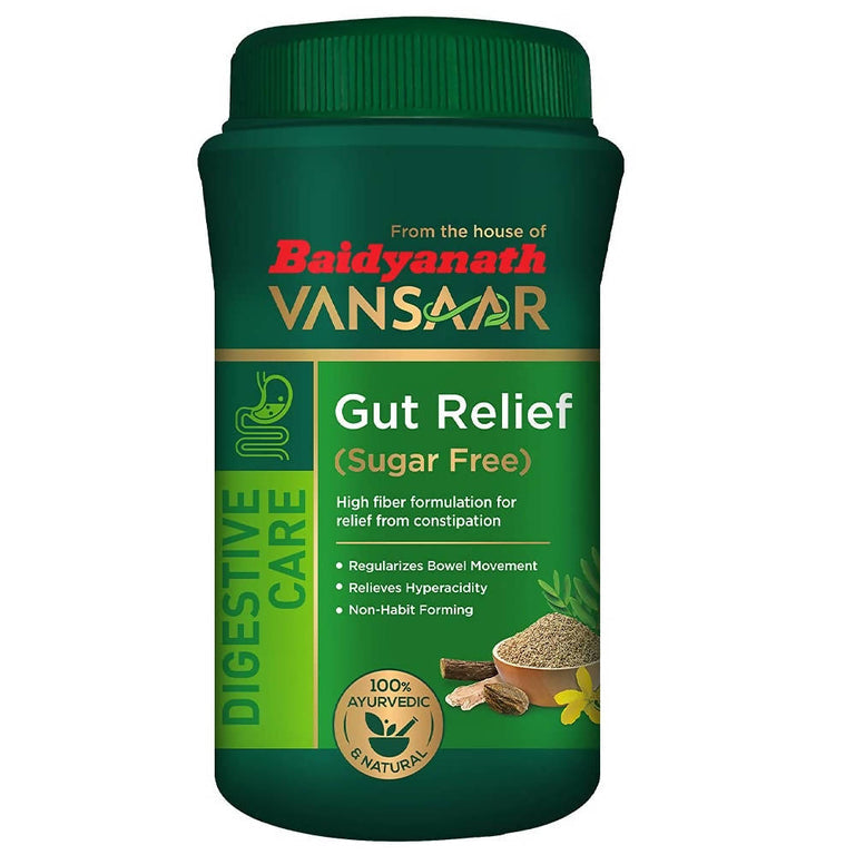 Vansaar Gut Relief Powder Sugar Free - 200 gm
