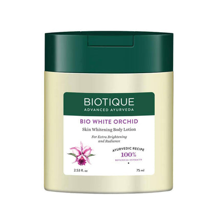 Biotique Advanced Ayurveda Bio White Orchid Skin Whitening Body Lotion - 180 ml