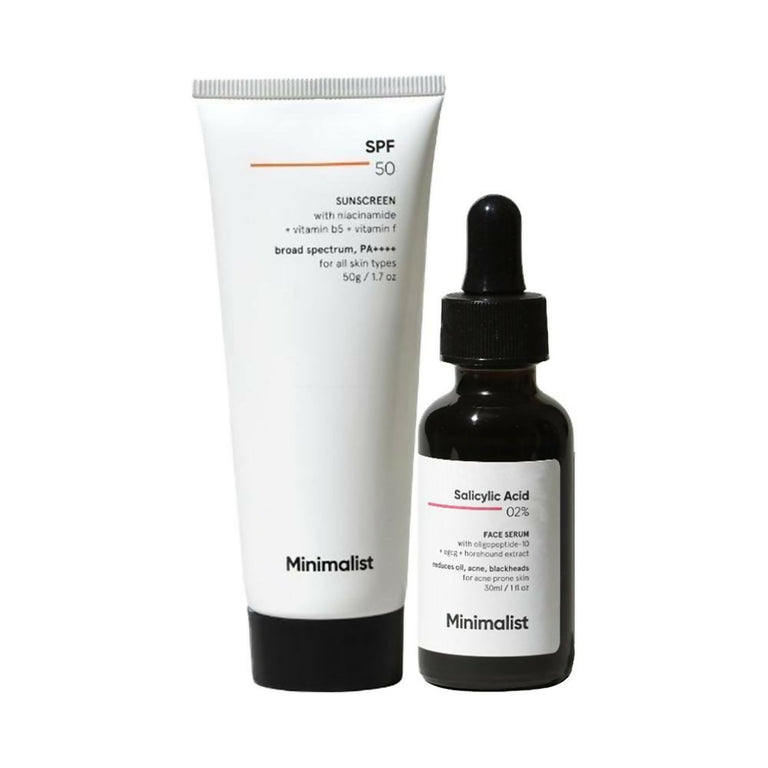 Minimalist Bestseller Duo for Acne Prone Skin - combo