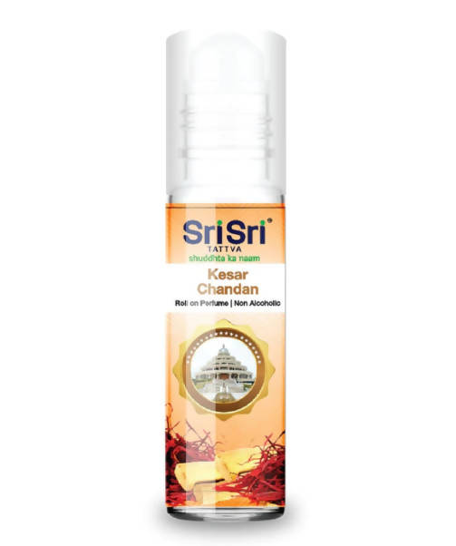 Sri Sri Tattva Kesar Chandan Roll on Perfume - 10 ml