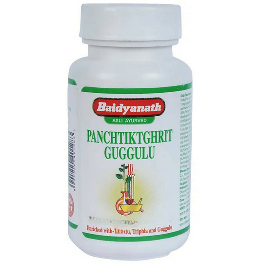 Baidyanath Jhansi Panchtiktghrit Guggulu - 60 tabs