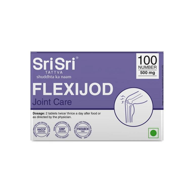 Sri Sri Tattva Flexijod - Joint Care Tablets - 100 tabs