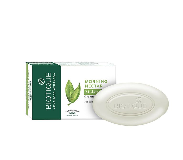 Biotique Bio Morning Nectar Moisturizing Cream Bathing Bar - 75 gm