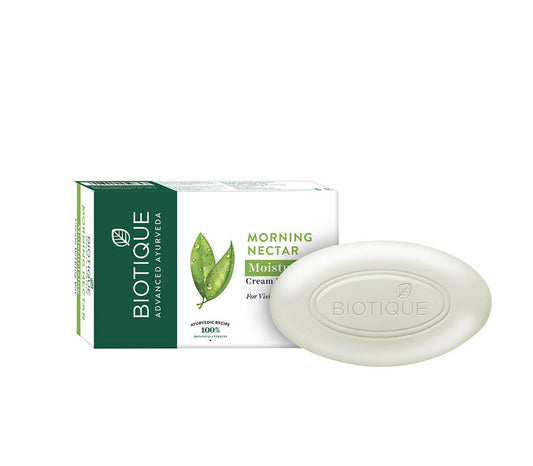 Biotique Bio Morning Nectar Moisturizing Cream Bathing Bar - 75 gm