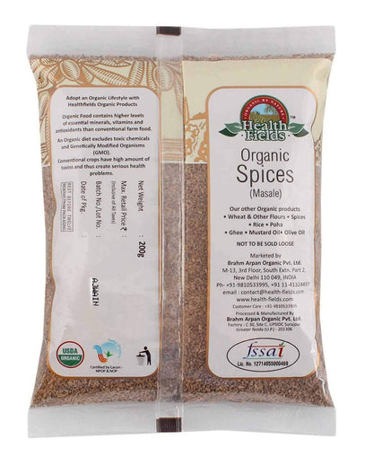 Health Fields Organic Ajwain (Carom Seeds) - 100 gm