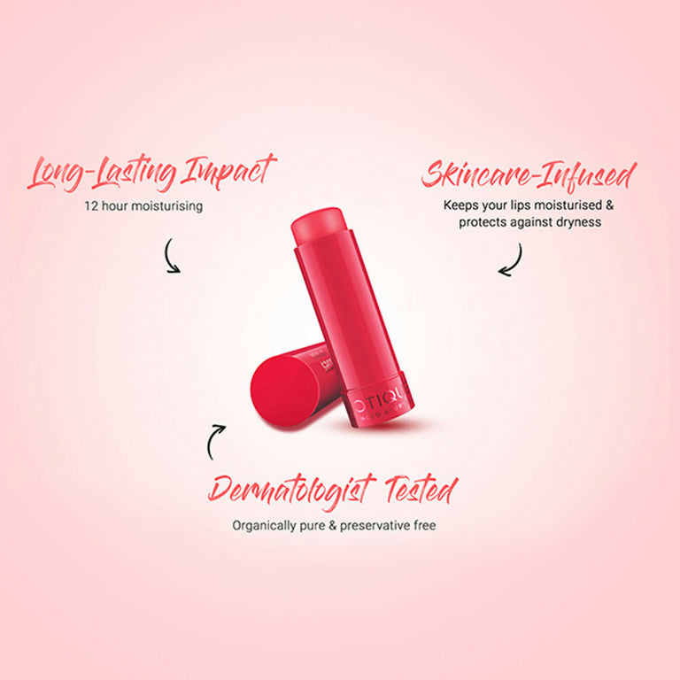 Biotique Lipshine Lip Balm SPF 20 - Peach It - 4 gm