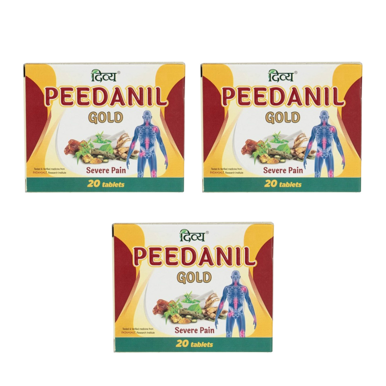 Patanjali Divya Peedanil Gold Tablet - 20 tabs - Pack of 1