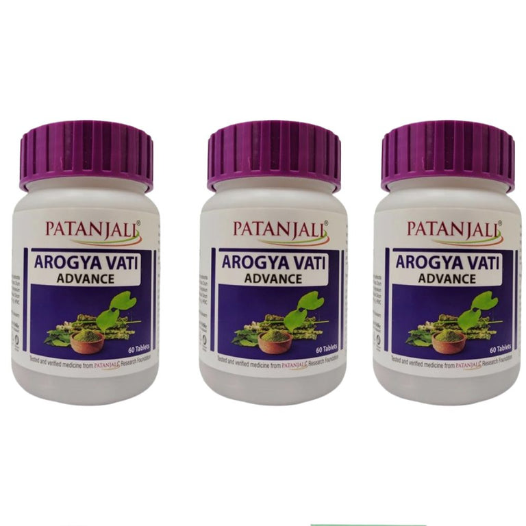 Patanjali Arogya Vati Advance Tablets - 60 tabs - Pack of 1