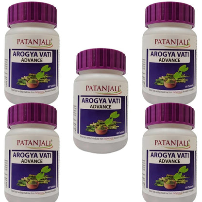 Patanjali Arogya Vati Advance Tablets - 60 tabs - Pack of 1
