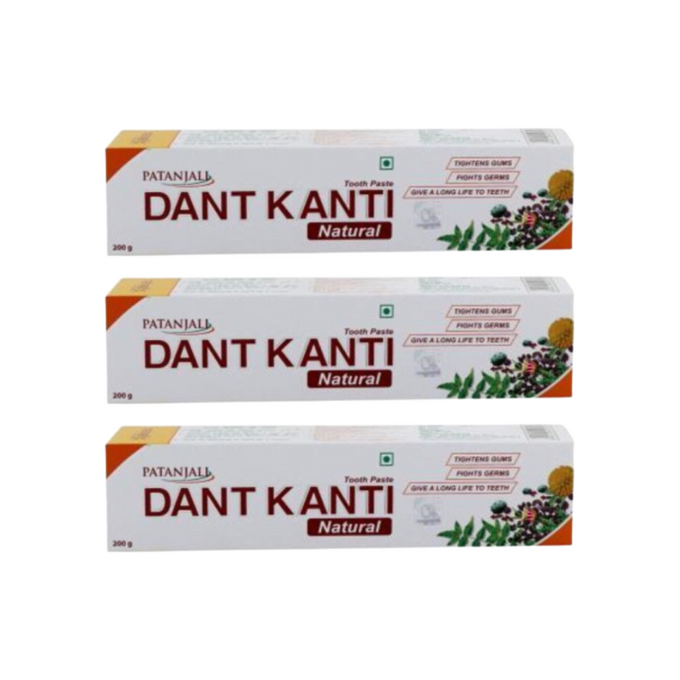 Patanjali Dant Kanti Natural Toothpaste - Pack of 1 - 100 gm