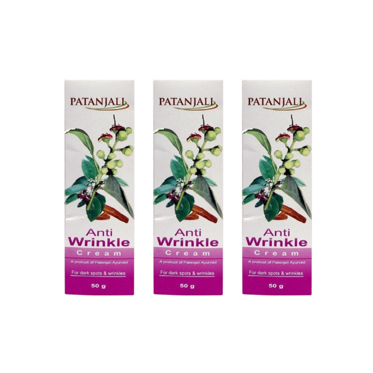 Patanjali Anti Wrinkle Cream - 50 gm - Pack of 1