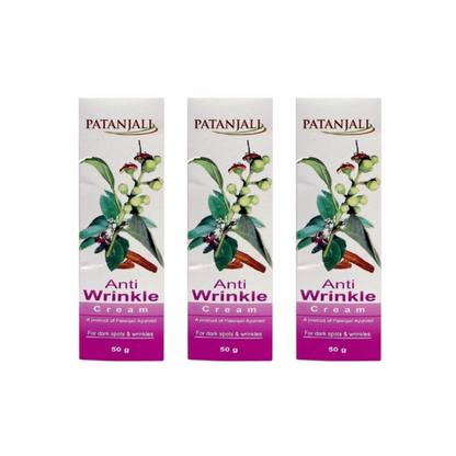 Patanjali Anti Wrinkle Cream - 50 gm - Pack of 1