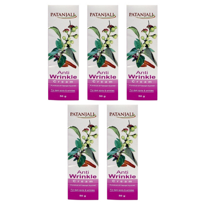Patanjali Anti Wrinkle Cream - 50 gm - Pack of 1